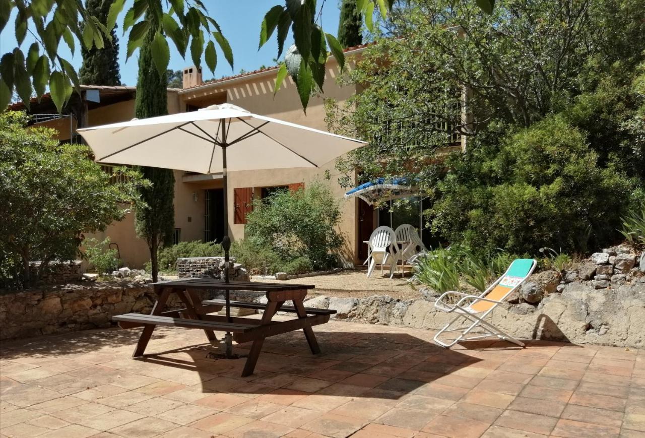 T2 36 M2, Rdc De Villa, Clim, Gd Jardin Clos, Animx Ok, Quartier Mt Faron Tres Calme, Wifi, Parking Toulon Eksteriør bilde